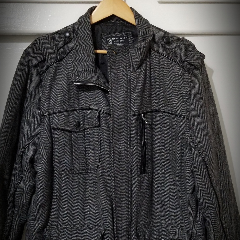 Marc Ecko Wool Coat 3x